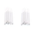 thumbnail image 1 of Abbracc 40Pcs/set Heat Erase Pens White Heat Erasable Refills Marking for Sewing,, 1 of 9