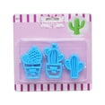 thumbnail image 4 of Oleegame 2PC Cookie Mold Baking Baking Cactus Bread Pizza Pan Candy BakewareTray Cake Kitchen，Dining Bar Blue, 4 of 5