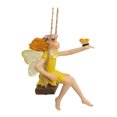 thumbnail image 1 of Flower Fairy On Swing Statue Flower Fairy Figure Tree Hanging Sculpture for Outdoor Garden Patio Yard, 1 of 9