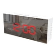 thumbnail image 1 of Lksixu Digital Alarm Clock With Large Screen LED Display With Makeup Mirror 3- Brightness USB Port For Home Decoration Wireless Charge Electronics for Home Office School, 1 of 3