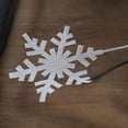 thumbnail image 4 of Christmas Decorations Curtain 1PCS Christmas Snowflake Curtain Tulle Window Treatment Voile Drape Valance Polyester curtains, 4 of 7