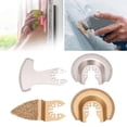 thumbnail image 4 of Universal Carbide Saw Blades, Individually Wrapped  And Carbide Oscillating Saw Blades Multi Tool Kit Compatibility  For Cutting, 4 of 8