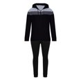 thumbnail image 3 of Birdeem Chemise à Manches Longues pour Hommes Ensemble de Sport à Capuche Assorti Manches Longues, 3 of 5