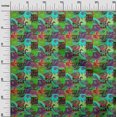 thumbnail image 3 of oneOone Cotton Poplin Light Green Fabric Paisley Patchwork Craft Projects Decor Fabric Printed By The Yard 42 Inch Wide, 3 of 5