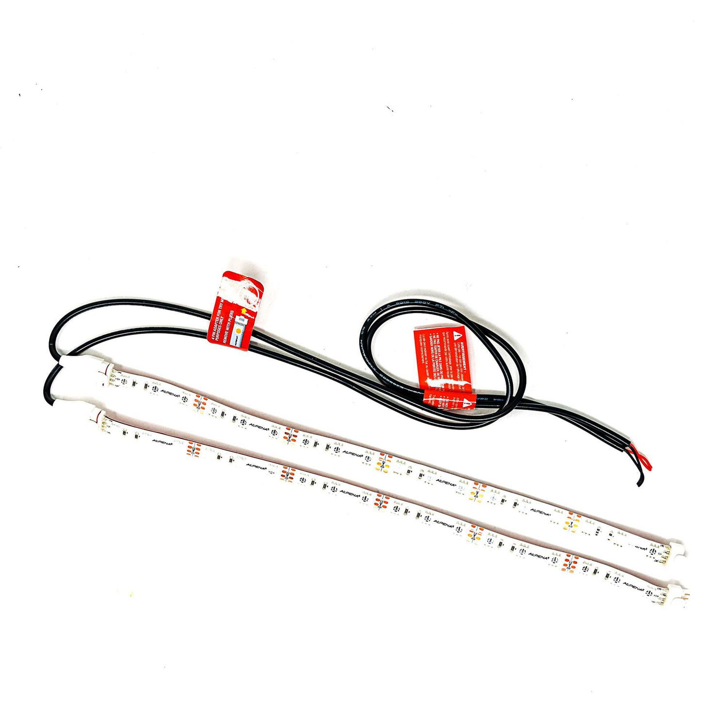 Trousse de base de bandes lumineuses à DEL Max d’Alpena pour l’intérieur et l’extérieur – Rouge