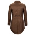 thumbnail image 4 of Robe de Soirée pour Homme Smoking à Manches Longues Simple Cinq Boutons Col Rabattu Complet, 4 of 6