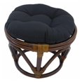 thumbnail image 3 of International Caravan Pouf Repose-Pieds Papasan en Rotin Bali - Mojito Lime, 3 of 3