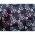thumbnail image 4 of oneOone Silk Tabby Fabric Floral Ikat Print Fabric By The Yard 42 Inch Wide, 4 of 4