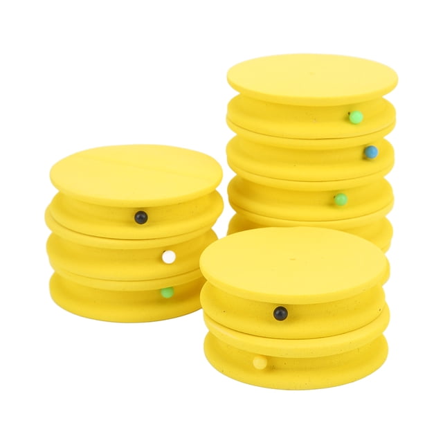 Bobines en Mousse, Élasticité Modérée Résistance à l'Usure Bobines de Ligne de Pêche pour Pêche Jaune