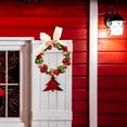 thumbnail image 4 of TIMIFIS Christmas Lights Decorative Wreaths Glowing Wreaths Artificial Christmas Wreaths Door And Window Hanging Decoration Christmas Scene Decoration Props, 4 of 5