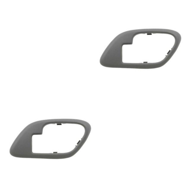 mmirethe Interior Door Handle Trim for C1500 Suburban C2500 Stylish and Functional Left Inner Grey Right Side 2Set