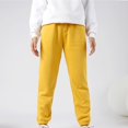 thumbnail image 5 of CHUANK Kids Boys Girls Sweatpants Workout Pants High Waisted Drawstring Trackpants Cinch Bottom Trousers, 5 of 5