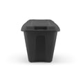 thumbnail image 4 of Tuff StoreTM 128L (33.8 gal.), ZeroNestTM Series Storage Tote with obsidian black base and lid., 4 of 5