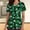 Green 6, variant on EQWLJWE Christmas Scrub Tops Women Plus Size Snowflake and Fruit Printing V-Neck Short Sleeved Nurse Scrubs Uniform Work Clothes with Two Pocket Cute Christmas Scrub Top