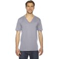 thumbnail image 1 of American Apparel T-Shirt Unisexe à Manches Courtes Col en V, TG, Ardoise, 1 of 1