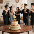 thumbnail image 3 of Graduation Cake Toppers Decorations For Party Desserts Baking Supplies Sweet Celebration Insert, 3 of 4