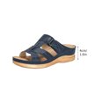 thumbnail image 4 of Summer New Style Plus Size Casual Wedge Heel Adult Womens In-line Sandals, 4 of 5