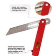 thumbnail image 3 of T Bevel Carpenters Angle Finder, Stainless Steel Wood Bevel Protractor Tool Quick Lock Adjustment Mechanism Clear Dual Sided Printing  for Woodworking, 3 of 7