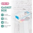 thumbnail image 2 of Sterilite 7.5 Quart Clear Plastic Storage Box with Latching Lids, (24 Pack), 2 of 11