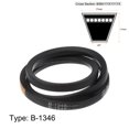 thumbnail image 2 of Unique Bargains B-1346 V-Belts Drive Belt, 1346mm Inner Girth, Rubber, for Power Transmission, 2 of 6
