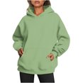 thumbnail image 1 of MeetoTime Sweat à Capuche Surdimensionné pour Femmes 2024 Décontracté à Manches Longues avec Poches, 1 of 5
