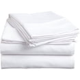 thumbnail image 2 of Alive Pixels Drap Plat Blanc Uni 100 pour Cent Coton 1 Mcx 200 Fils (Simple, Blanc), 2 of 5