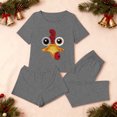 thumbnail image 4 of Womens Pajamas Set, Casual Pants and Tops Sleepwear, 4 of 8