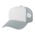 thumbnail image 1 of TOPTIE Adult 5 Panel Trucker Hat Foam Front Mesh Back Baseball Cap, 1 of 10