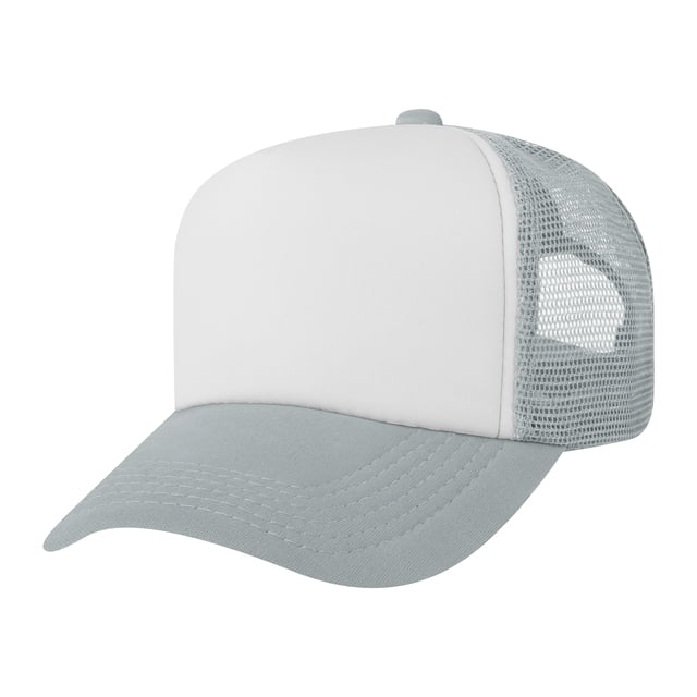 TOPTIE Adult 5 Panel Trucker Hat Foam Front Mesh Back Baseball Cap