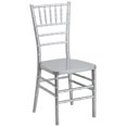 thumbnail image 1 of Bowery Hill Resin Stacking Chiavari Dining Chair in Silver, 1 of 9