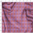 thumbnail image 4 of Soimoi Purple Cotton Duck Fabric Crabs Ocean Print Sewing Fabric Yard 42 Inch Wide, 4 of 6