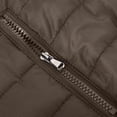 thumbnail image 4 of Yuyuzo Mens Puffer Jacket Windproof Lightweight Winter Warm Zip up Coats Quilted down Jacket with Pockets, 4 of 6