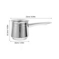 thumbnail image 2 of SKISUNO Camping Kettle Stainless Coffee Pot Silver 1Set Household Espresso Pot, 2 of 8