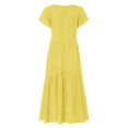 thumbnail image 4 of Robe Longue Maxi Décontractée Sans Manches pour Soirée Club, 4 of 4
