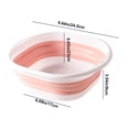 thumbnail image 3 of Bdday Storage Cabinet Massage Foot Bath Bucket Foldable Large Household Simples Foot Bath Bucket Portable Footbath Retractable Kitchen Cabinet Storage, 3 of 6