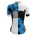 thumbnail image 2 of Chandail de Cyclisme pour Femme Bleu/blanc/noir - 4TG, 2 of 3