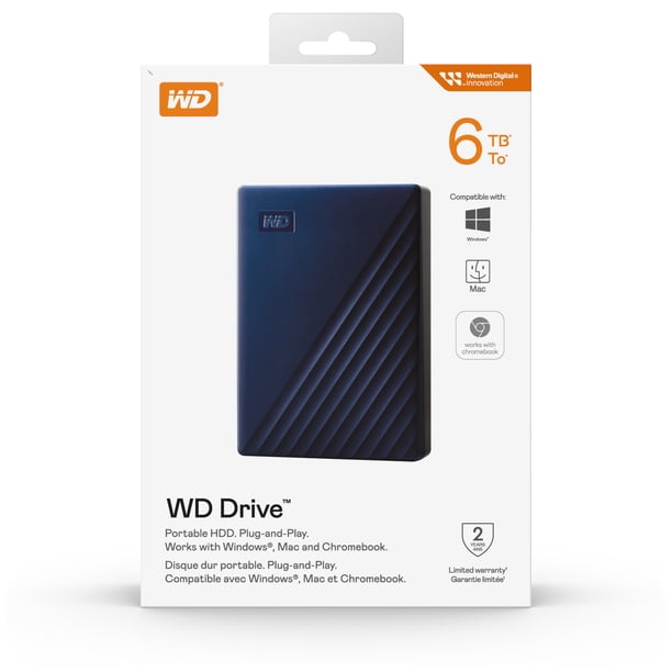 6TB Western Digital Drive™ Portable Hard Drive - Walmart.ca