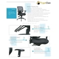thumbnail image 3 of TygerClaw Mid Back Mesh Office Chair, 3 of 3
