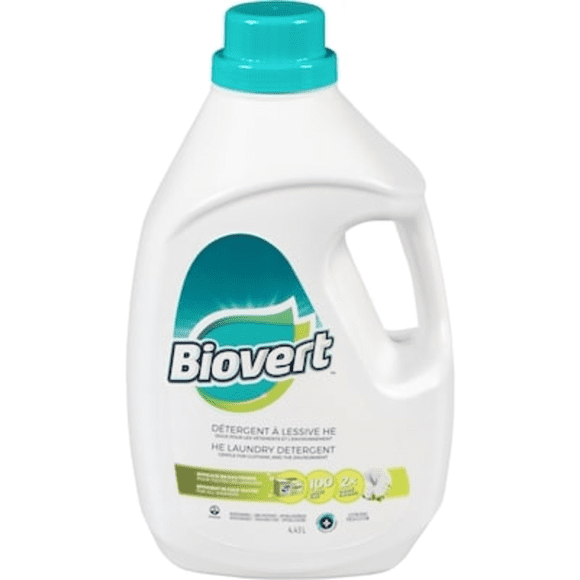 Biovert Détergent à Lessive en Coton Frais