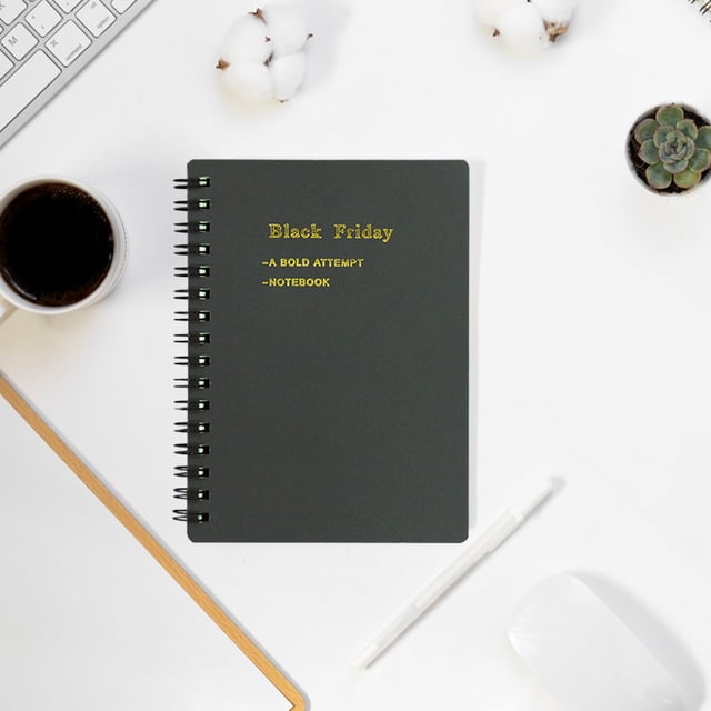 Fwttom Paper Coil Notebook, A6 Notebook High Value Student Thick Note Making Notebook Flip Coil Notebook