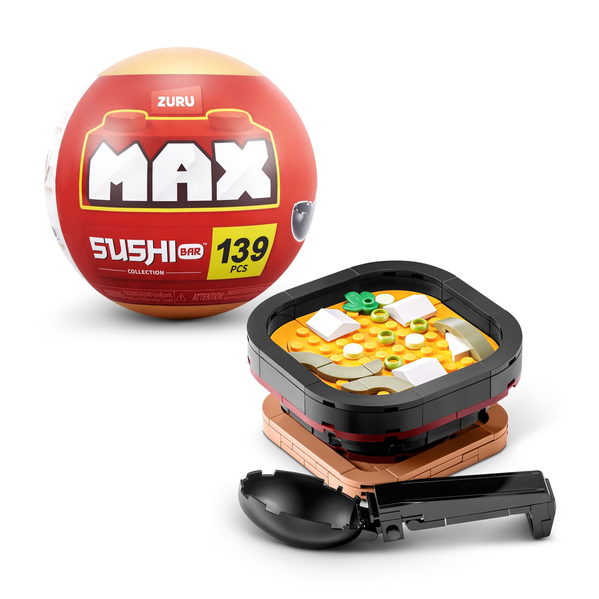 Max Build More Premium Building Bricks Sushi Collection (Miso Soup