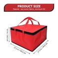 thumbnail image 2 of EIMELI Sac de Livraison Pratique Sac Isotherme de Rangement Alimentaire Sac Bento Portable, 2 of 6