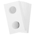 thumbnail image 1 of 50pcs Cardboard Coin Holders Coin Display Collecting Supplies Multi Function Coin Flips, 1 of 8