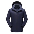 thumbnail image 2 of LSLJS Outdoor Warm Clothing Heated for Riding Skiing Fishing Charging Via Heated Coat( Blue, XXL), 2 of 6
