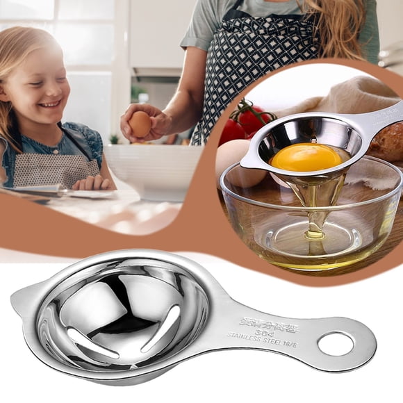 WWXYG Stainless Steel Egg Seperator Divider Egg White Yolk Sifting Holder Tools Kitchen Accessory Portable Mixer Stand Kitchen Aid Hand Mixer 9