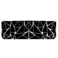 thumbnail image 2 of mmirethe Non-Rétractable Triangles Graphiques Voiture Autocollants Large Gamme d'Applications Large Application PVC Pas de Décoloration Amovible Brillant Noir 1Set, 2 of 6