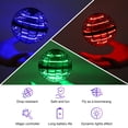 thumbnail image 3 of Graflsoa Flynova Pro RGB Light Spinning Flying Ball with Magnetic Control, Perfect Christmas Gift for Kids, Pink, 3 of 7