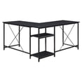thumbnail image 2 of Mainstays Two-Way Convertible Desk with Lower Storage Shelf, Teens and Adults, 2 of 6