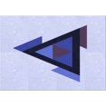 thumbnail image 1 of Ahgly Company Machine Washable Indoor Rectangle Transitional Lavender Blue Area Rugs, 2' x 3', 1 of 7