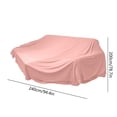 thumbnail image 3 of Apmemiss Liquidation de Noël Housse Anti-Poussière pour Meubles Couverture Protectrice pour Sofa pour la Maison Tissu Extensible Antipoussière pour Canapé Lit Réfrigérateur pendant les Rénovations Ou le Rangement, 3 of 7